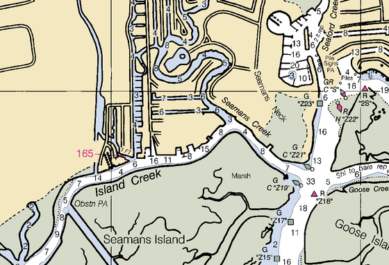 Island Creek Nautical Chart 12352